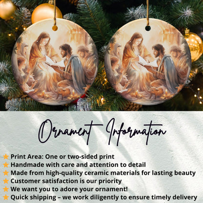 Angelic Christmas Ornament Inspiring Holiday Decoration product