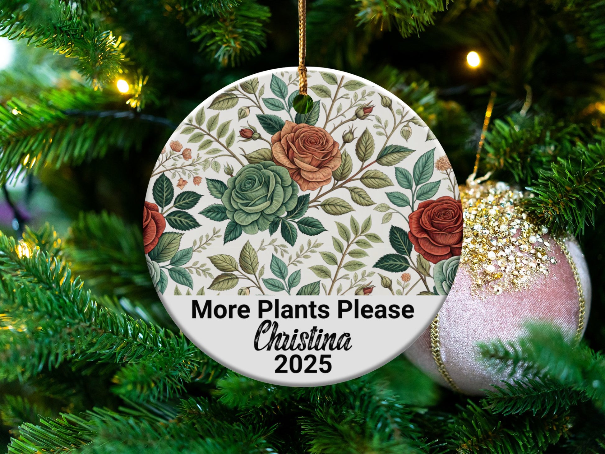 More Plants Please Christina 2025 Decorative Ornament product