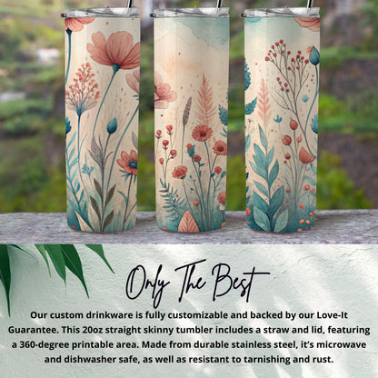Whimsical Watercolor Flowers Design Perfect for Your Needs - Walk Greener