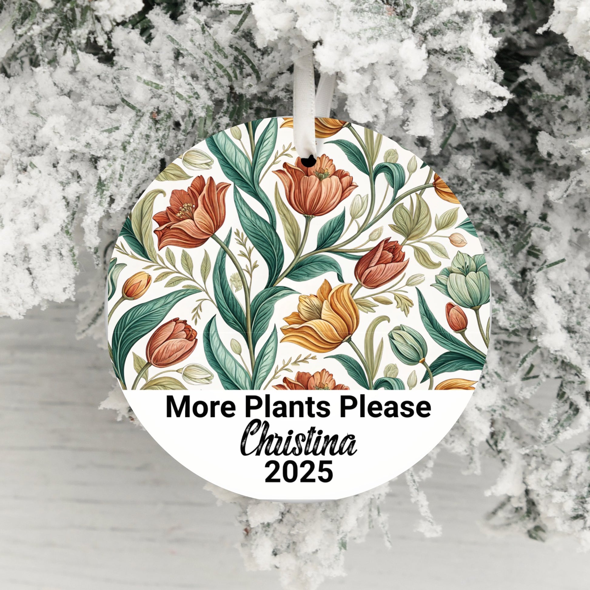 Custom Floral Design More Plants Please Ornament product type