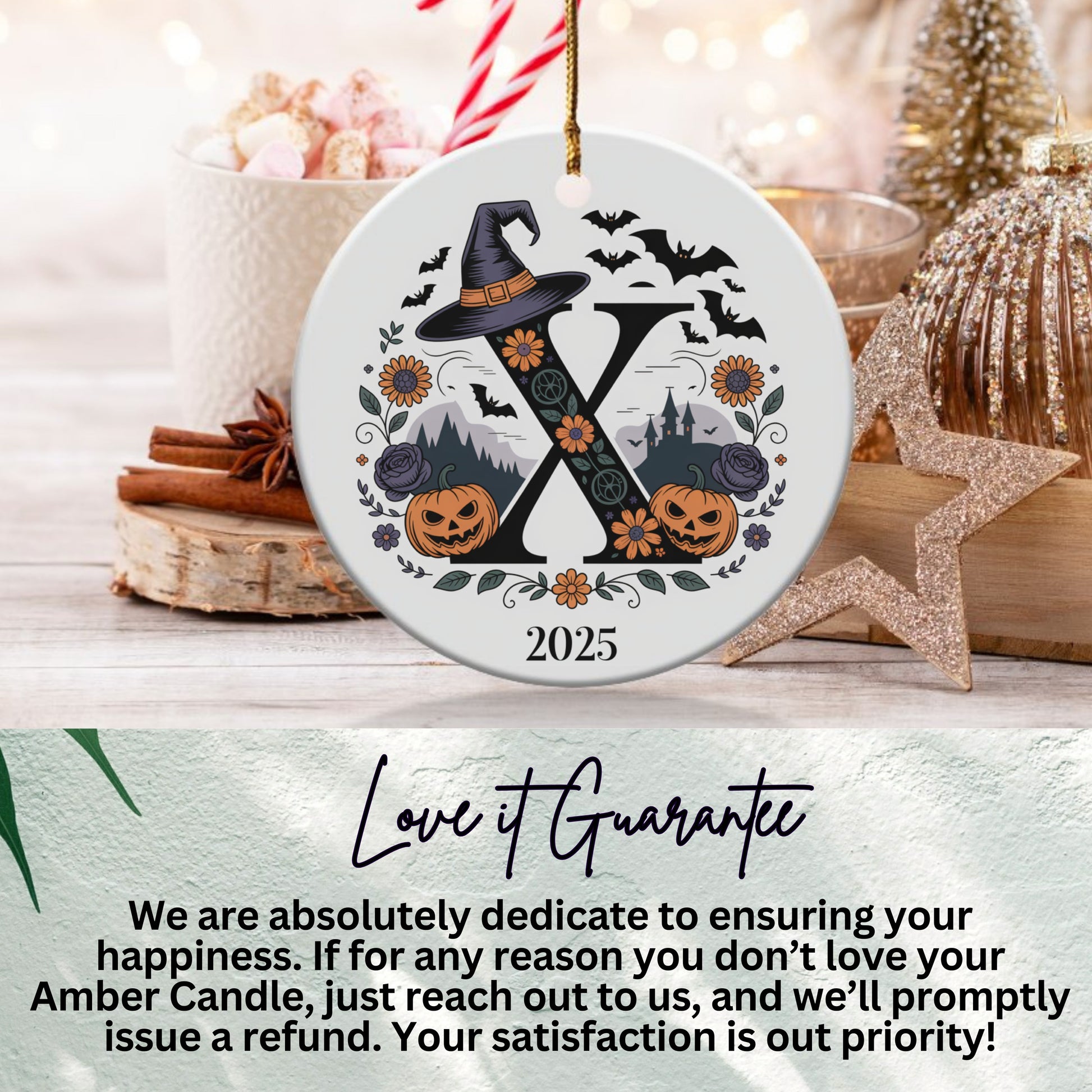 Custom Personalized Halloween Ornament product