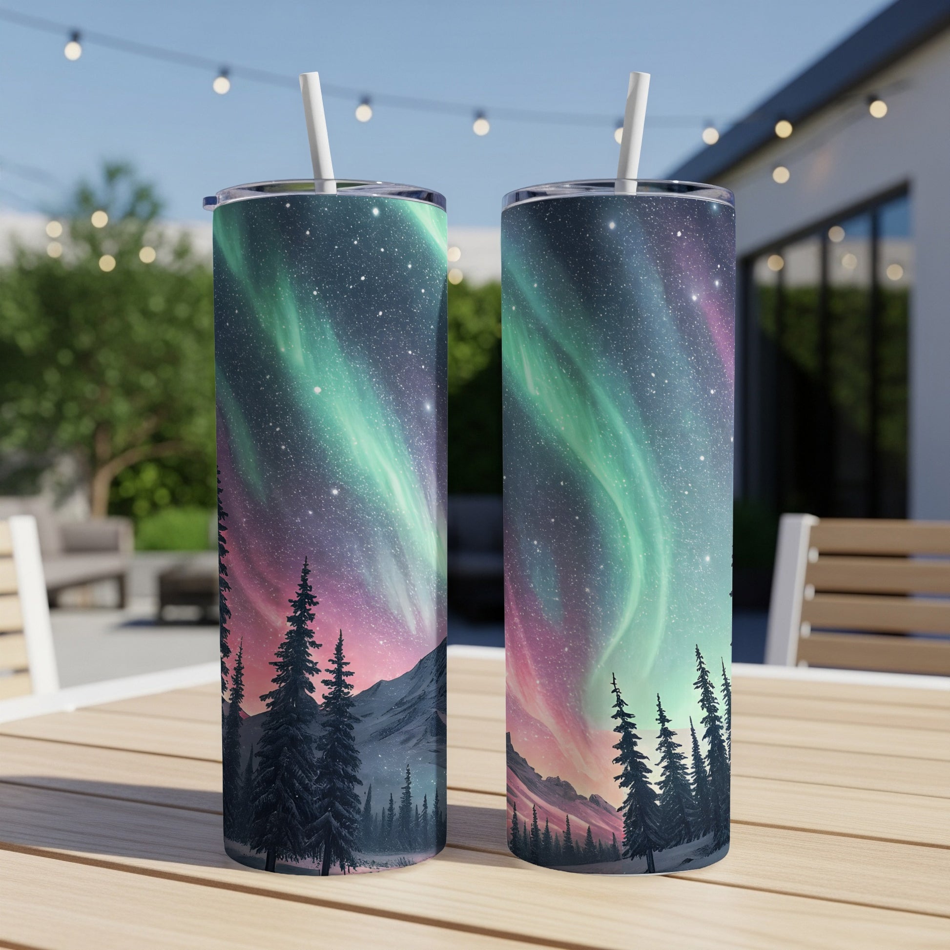 Stunning Northern Lights Insulated Tumbler product
