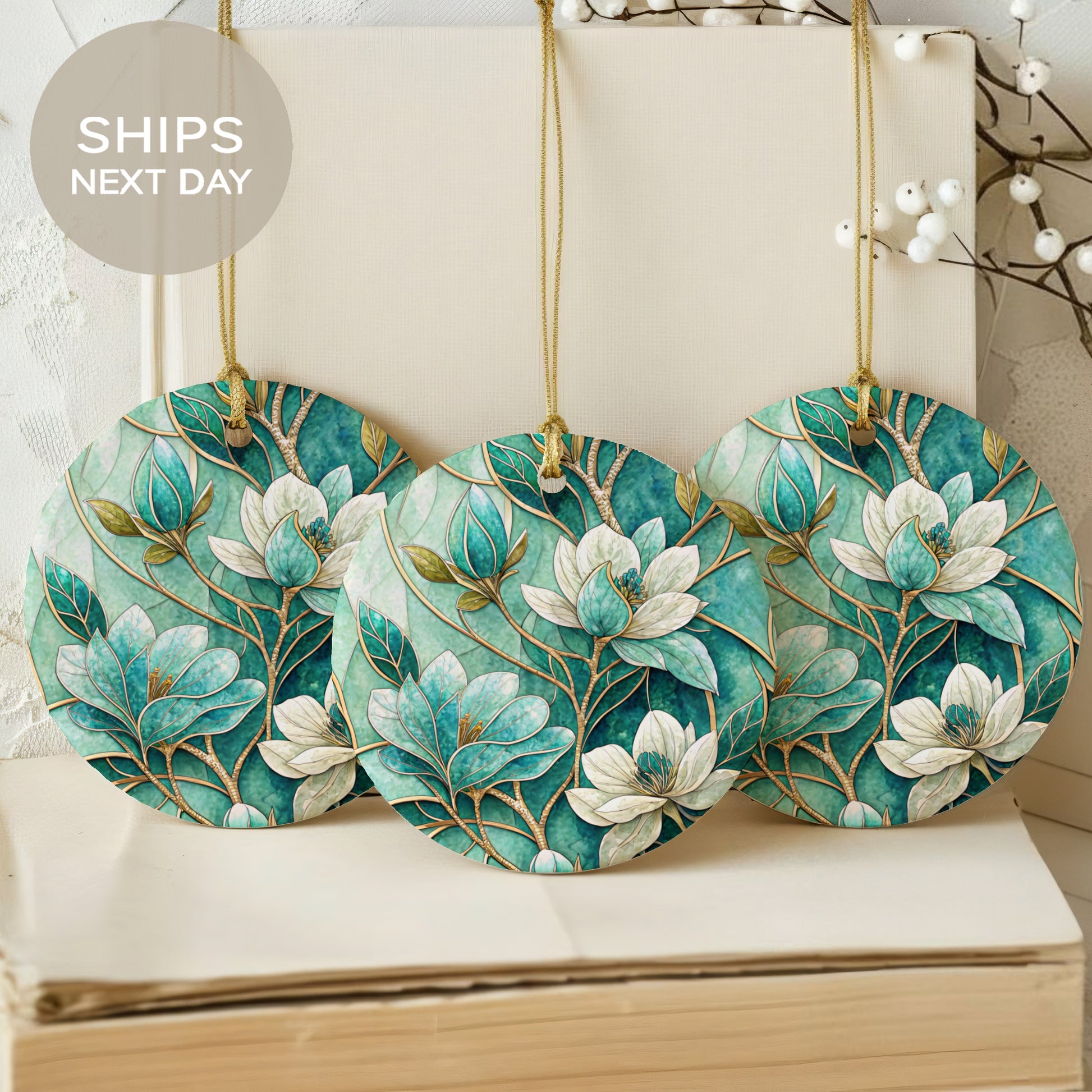 Beautiful Floral Design Hanging Decor Ornament