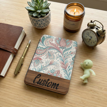 Custom Floral Pattern Journal Notebook