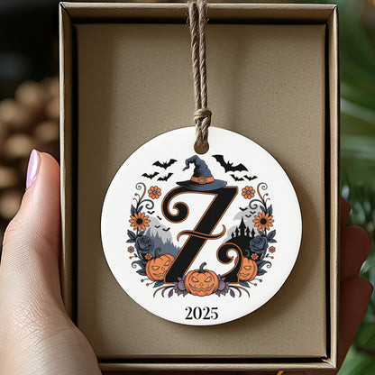 Halloween Themed Personalized Ornaments 2025 product type