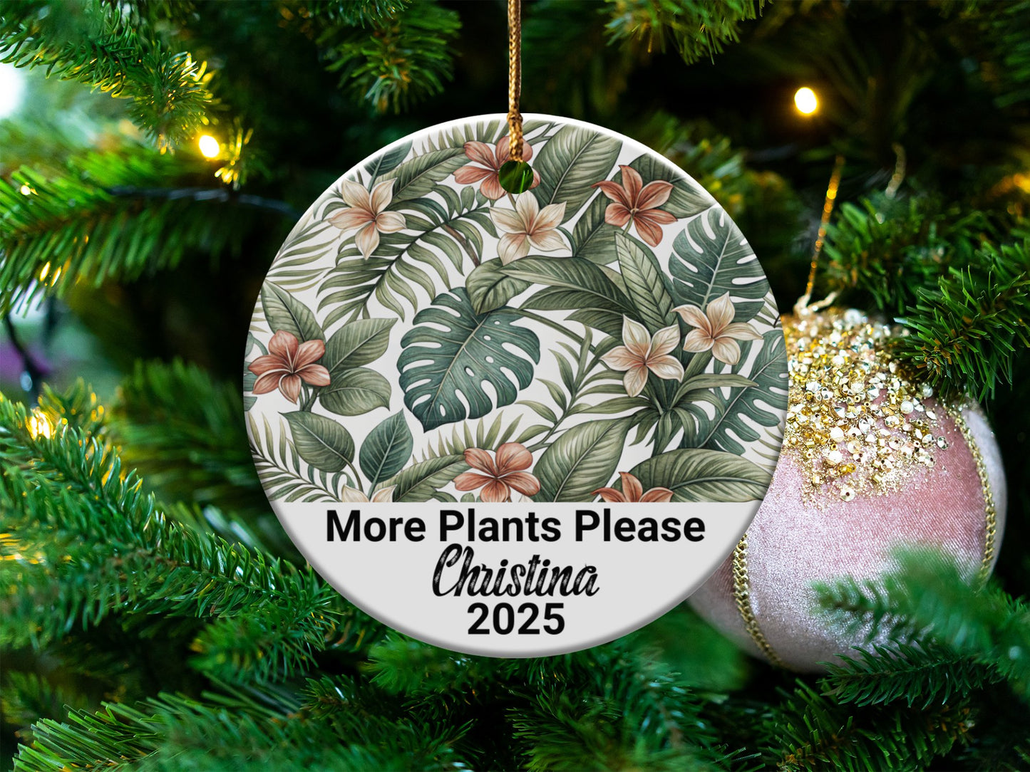 More Plants Please 2025 Tropical Ornament product