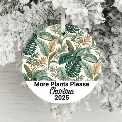 More Plants Please Christina 2025 ornament product