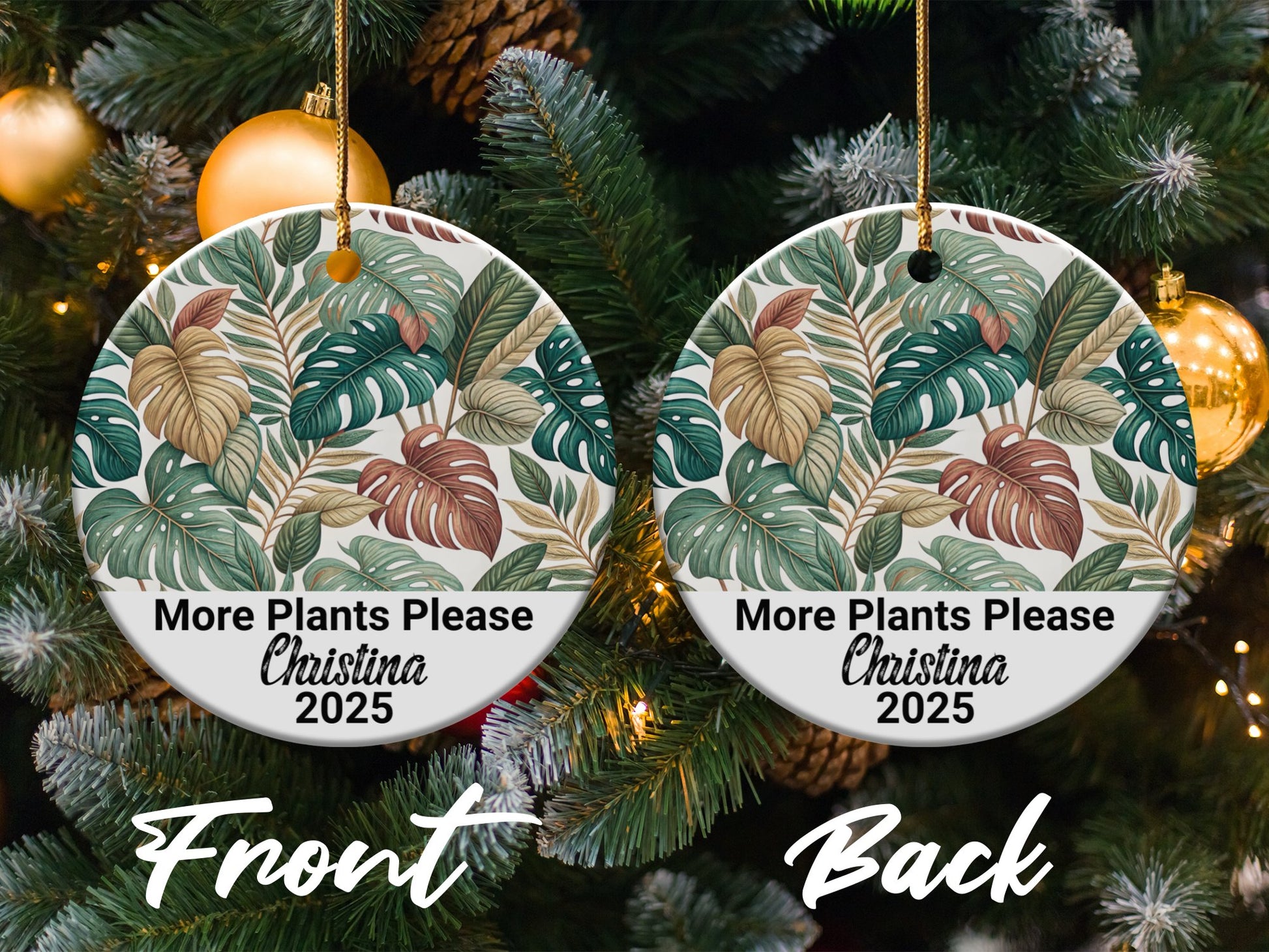 More Plants Please 2025 Christmas Ornament product