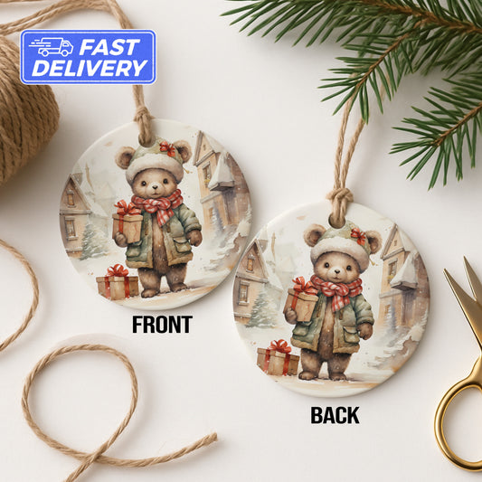 Cute Bear Christmas Tree Hanging Ornament product