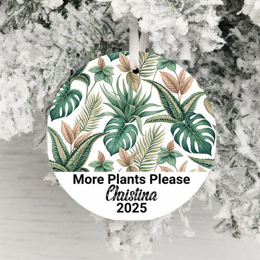 More Plants Please Christina 2025 Ornament product