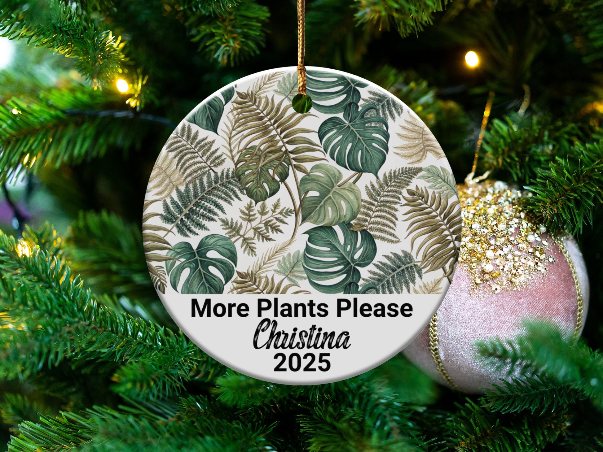 More Plants Please Christmas 2025 Ornament product