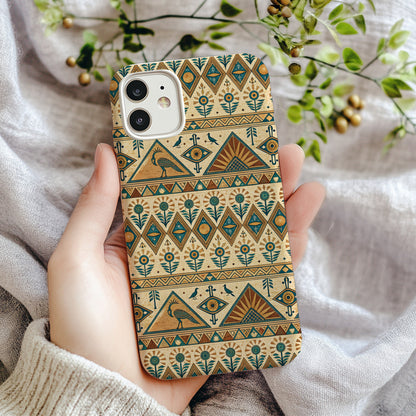 Intricate Geometric Tribal Pattern Phone Case Design