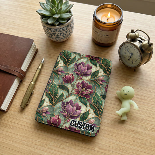 Custom Botanical Flower Pattern Cover for Your Device