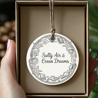 Salty Air & Ocean Dreams Beach Themed Ornament product type