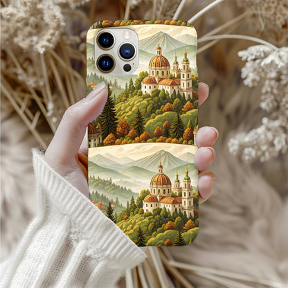European Landscape Church iPhone Case Cover