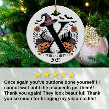 Personalized Halloween Ornament 2025 product type