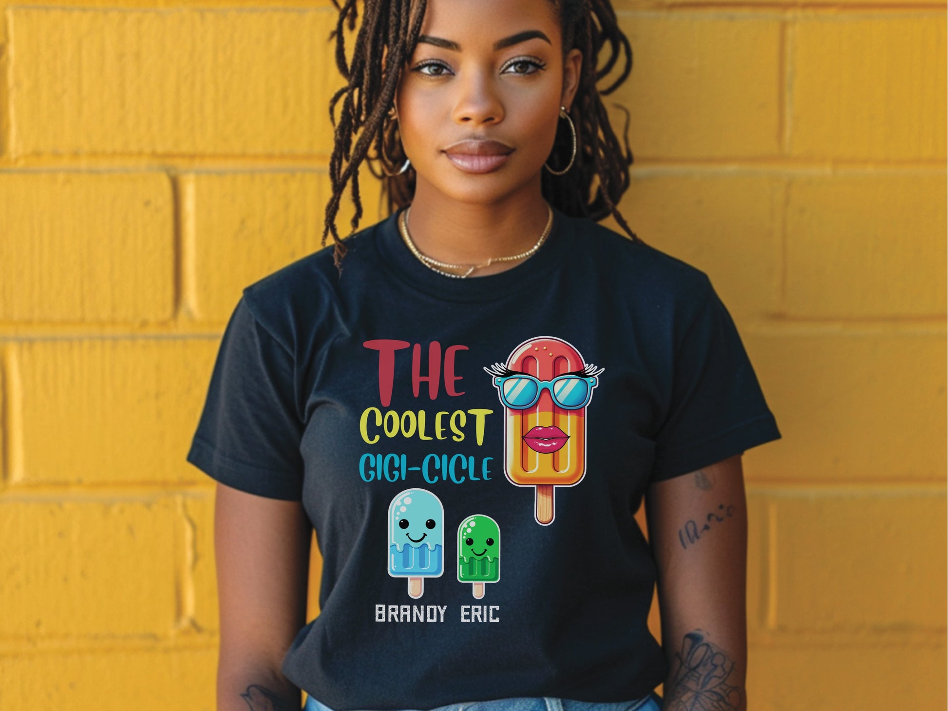 The Coolest Gigi-Cicle Fun Graphic T-Shirt product
