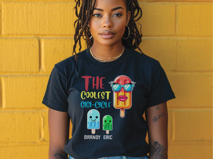 The Coolest Gigi-Cicle Fun Graphic T-Shirt product