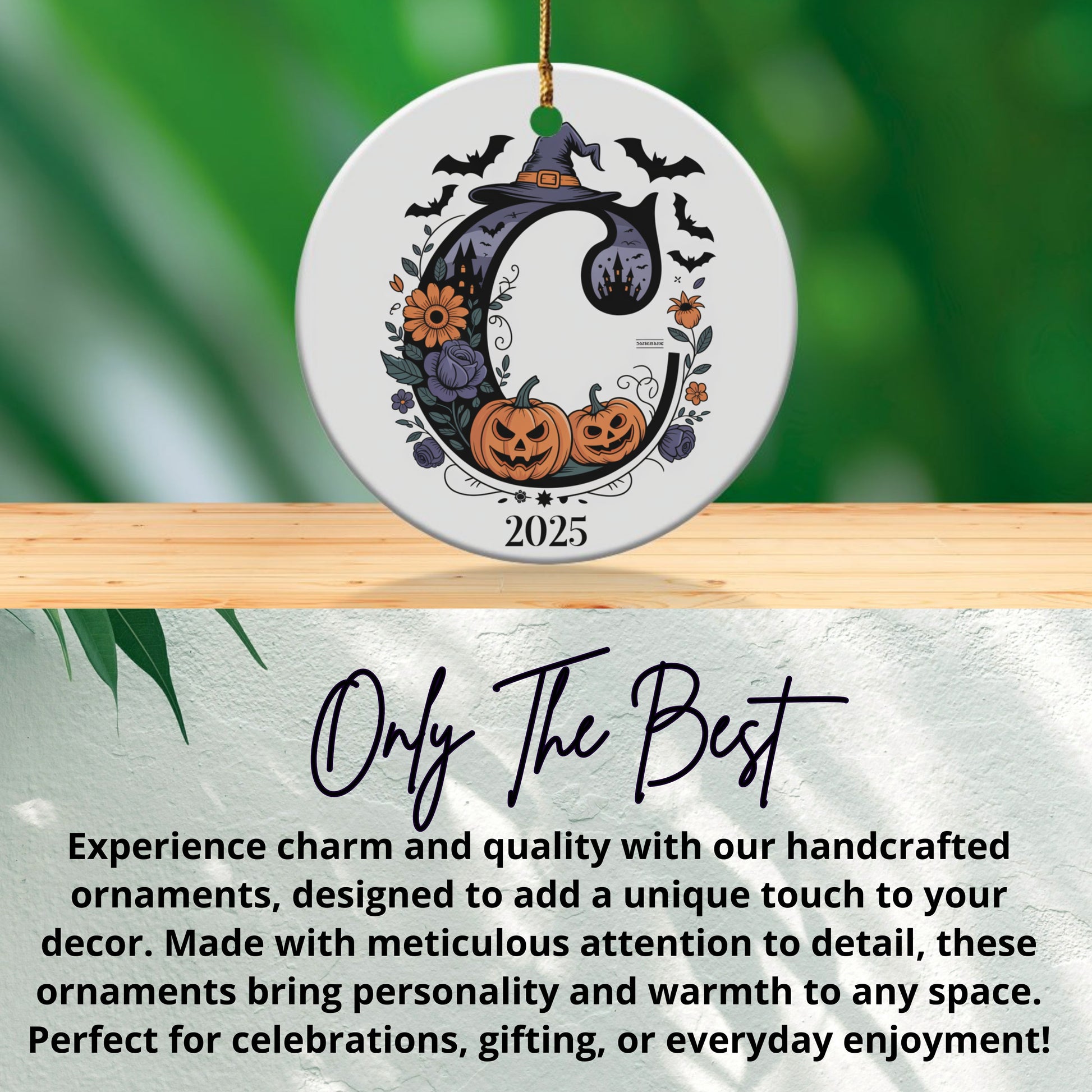 Personalized Halloween Ornament 2025 Holiday product