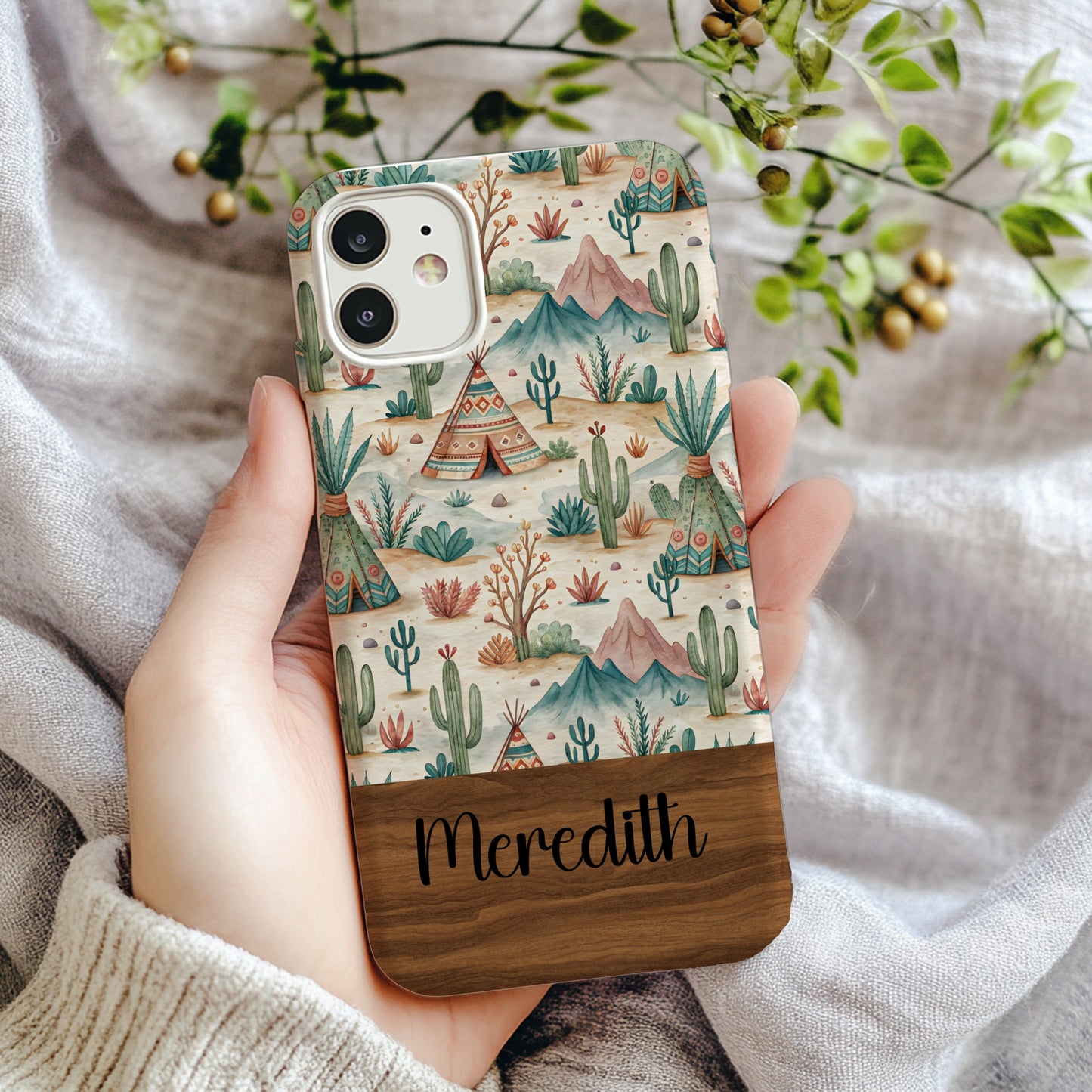 Personalized Desert Landscape Smartphone Case