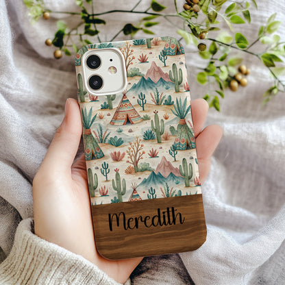 Personalized Desert Landscape Smartphone Case