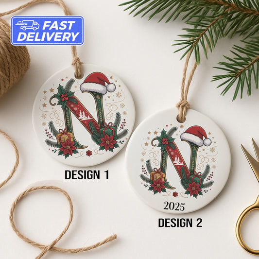 Personalized Christmas Ornament 2025 Holiday Decor product