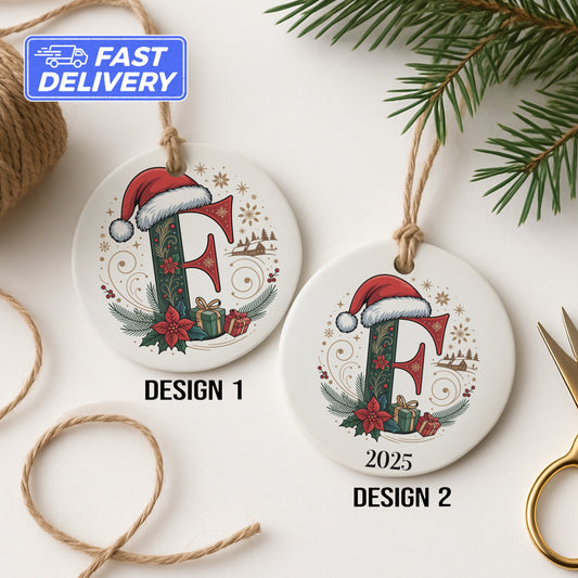 Personalized 2025 Holiday Ornament Christmas Decor product