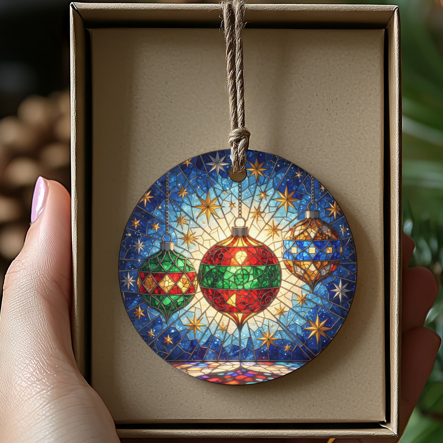Colorful Hanging Christmas Ornament product type