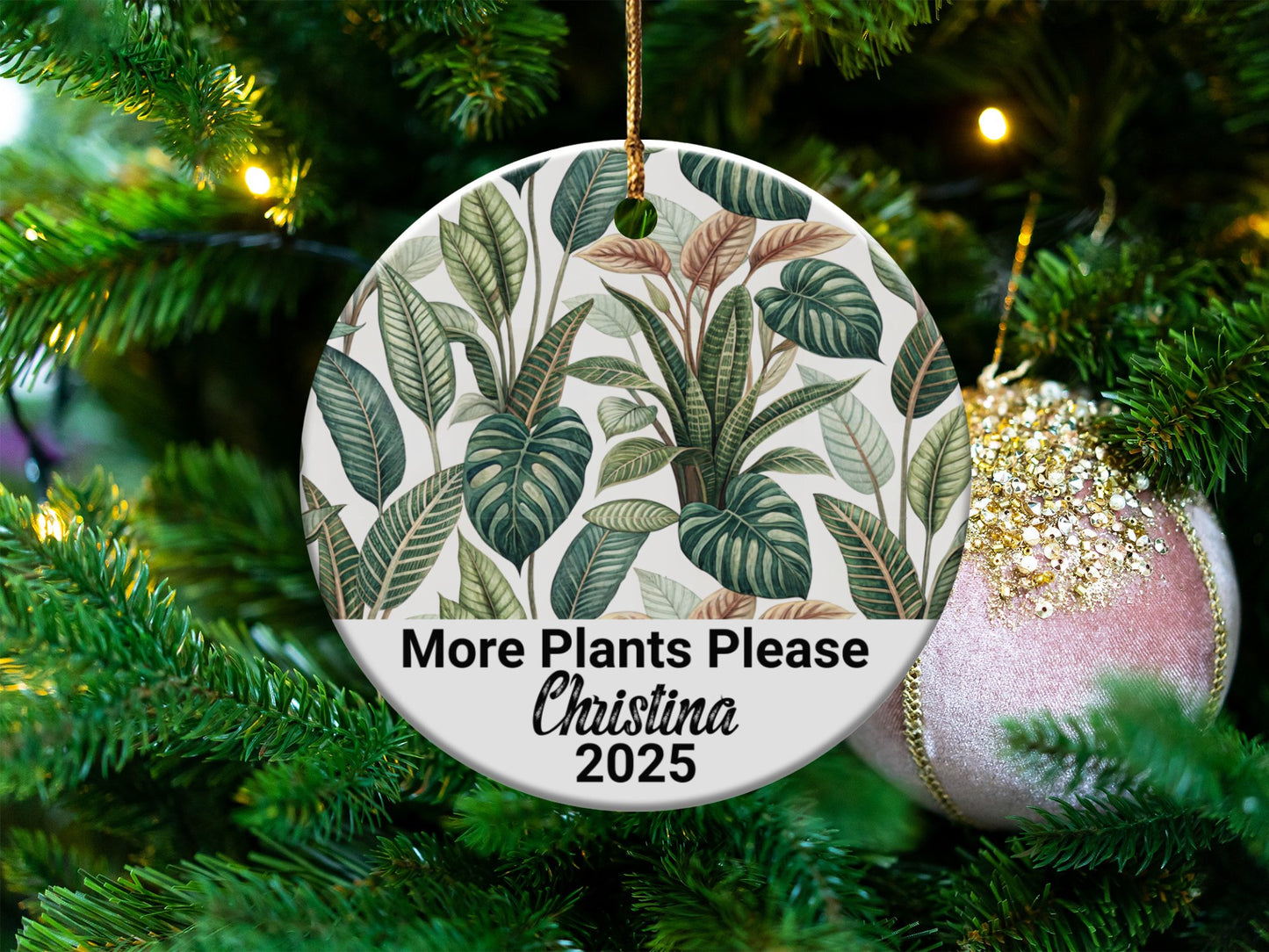 More Plants Please Christmas 2025 Ornament product