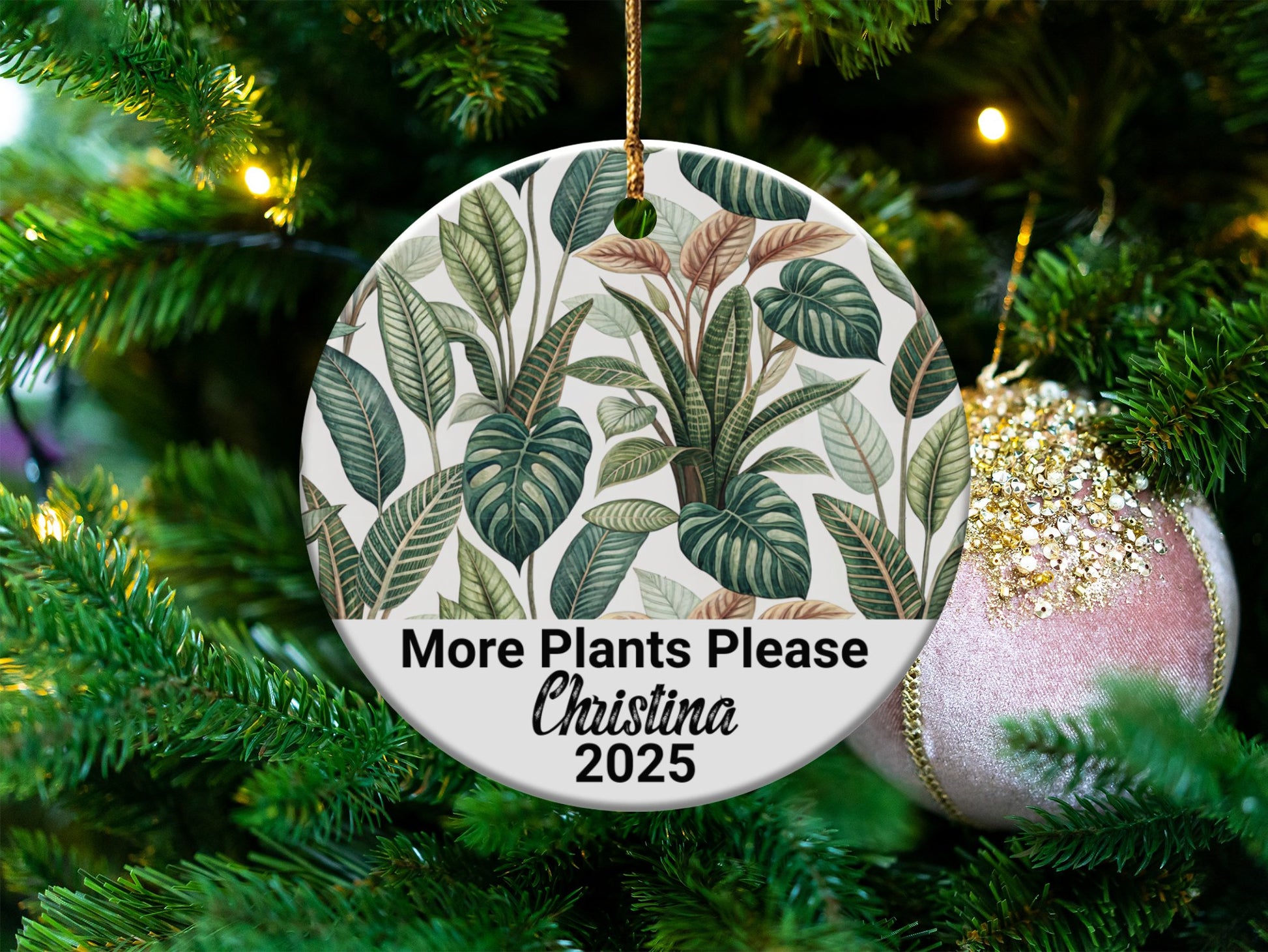 More Plants Please Christmas 2025 Ornament product