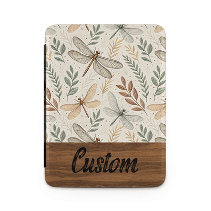 Custom Dragonfly Leaf Pattern Personalized Case