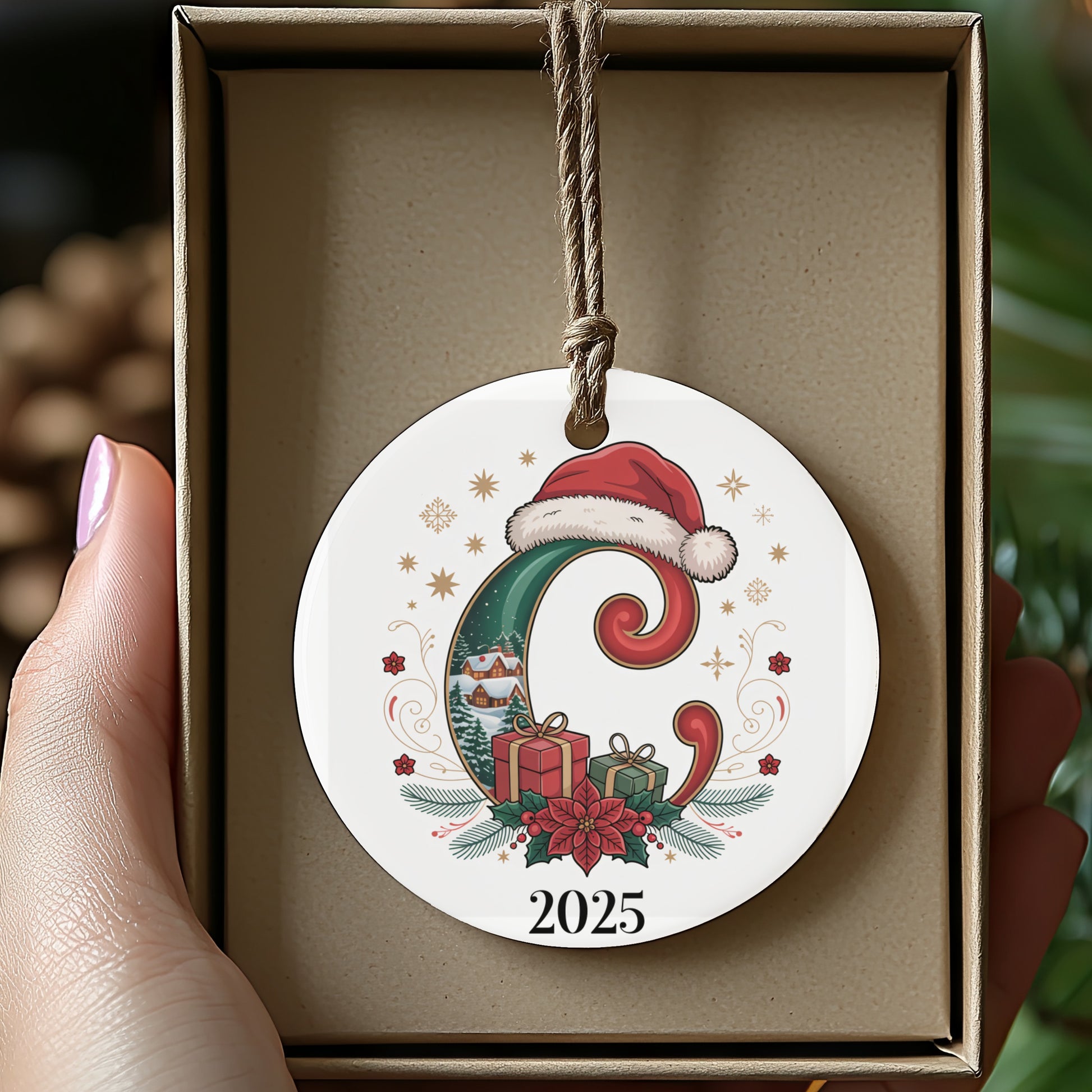 Personalized Christmas Ornament 2025 product