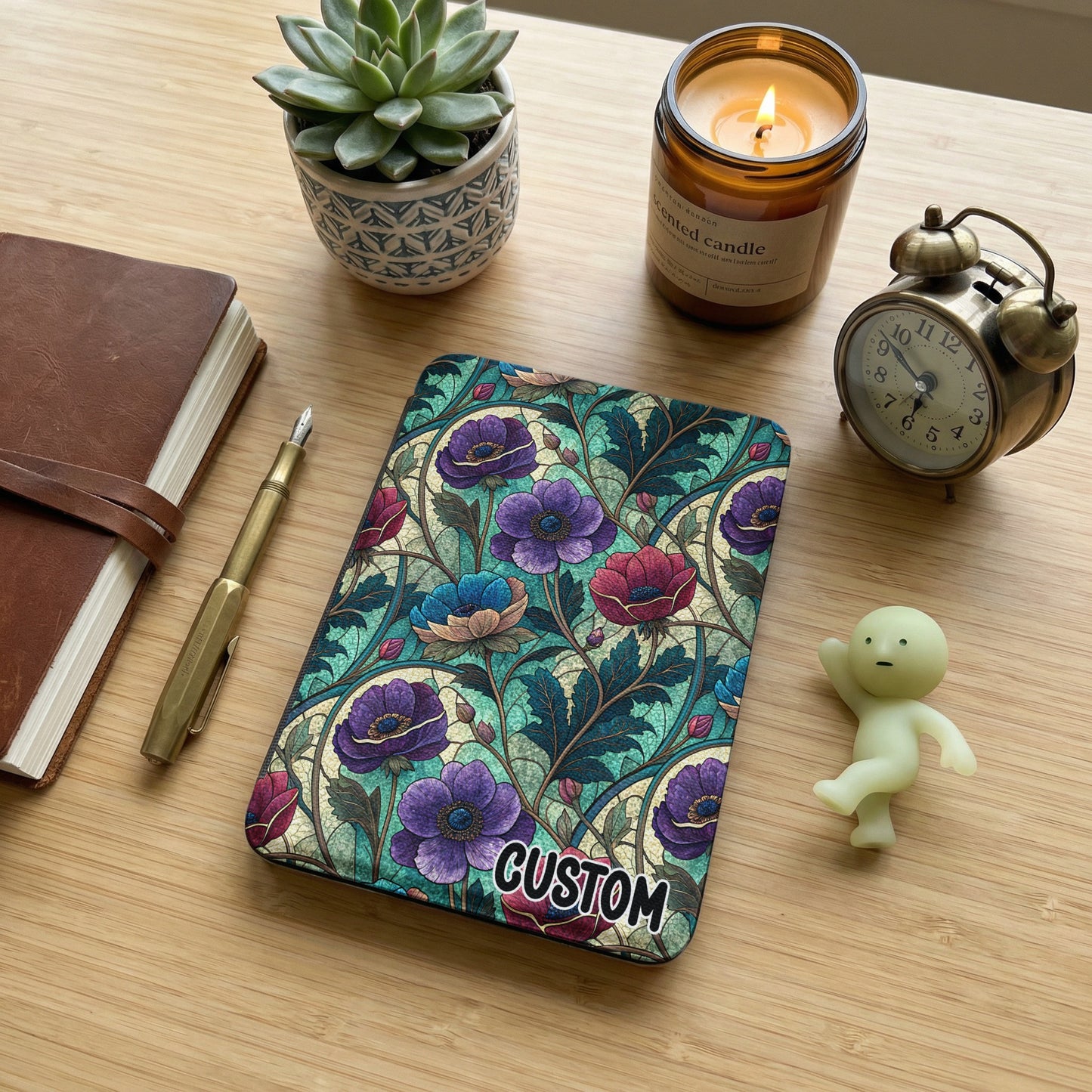 Custom Floral Design Planner with Intricate Patterns