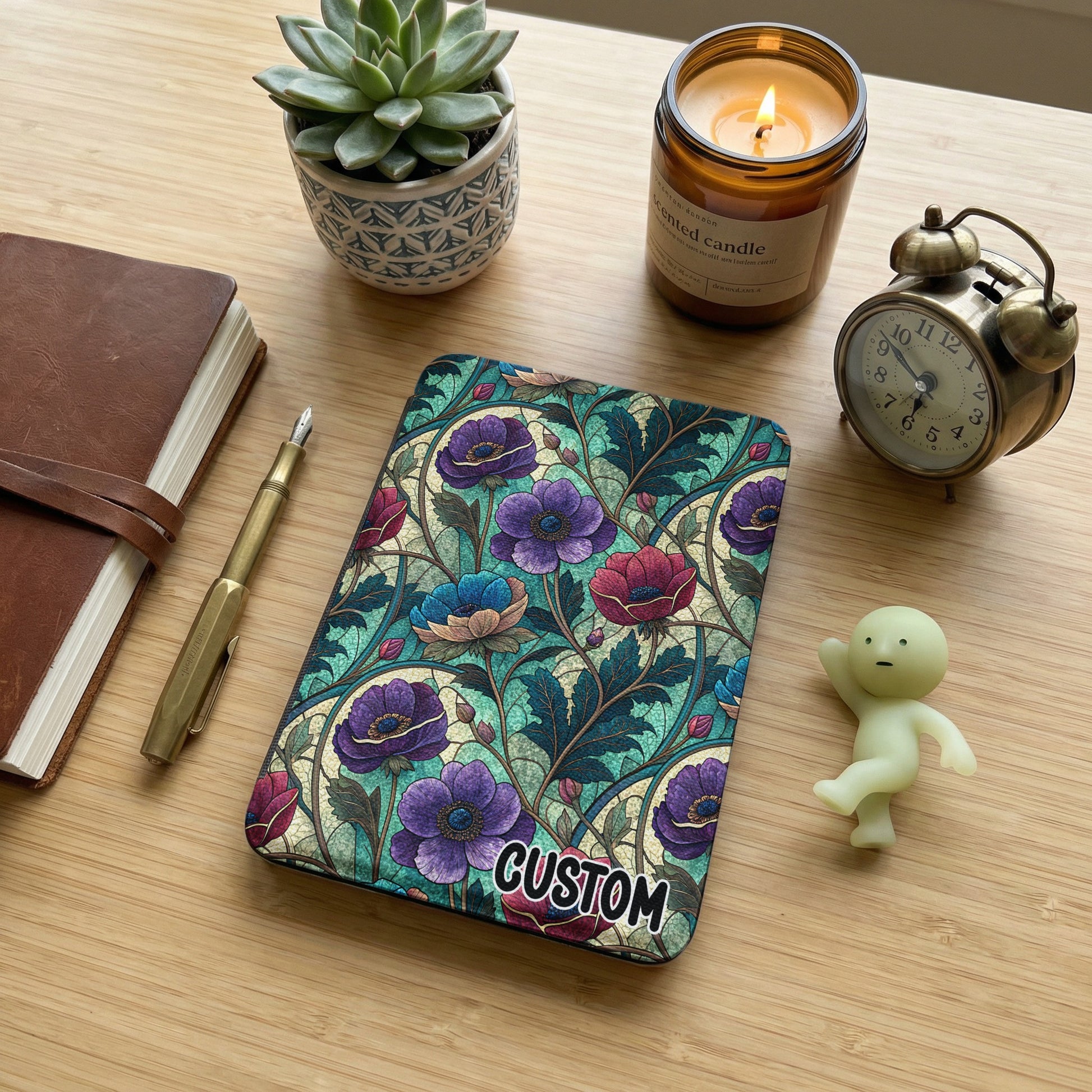 Custom Floral Design Planner with Intricate Patterns