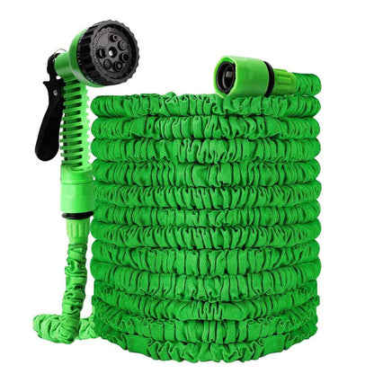 Expandable Garden Hose with 8-Function Spray Nozzle – 25FT, 50FT, 75FT, 100FT