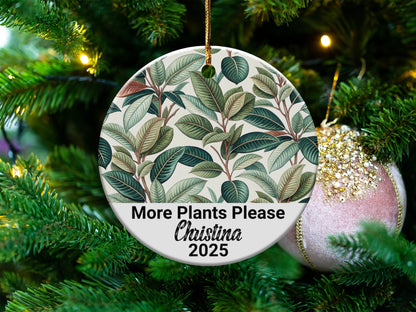 More Plants Please Christmas 2025 ornament product