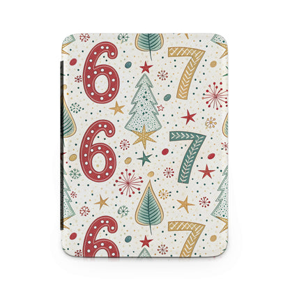 Christmas Tree and Numbers Design Holiday Cover