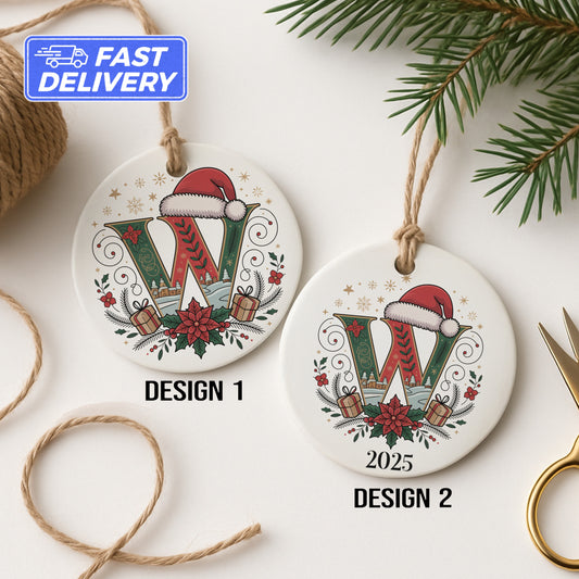 Personalized Christmas Ornament 2025 Design 2 product type