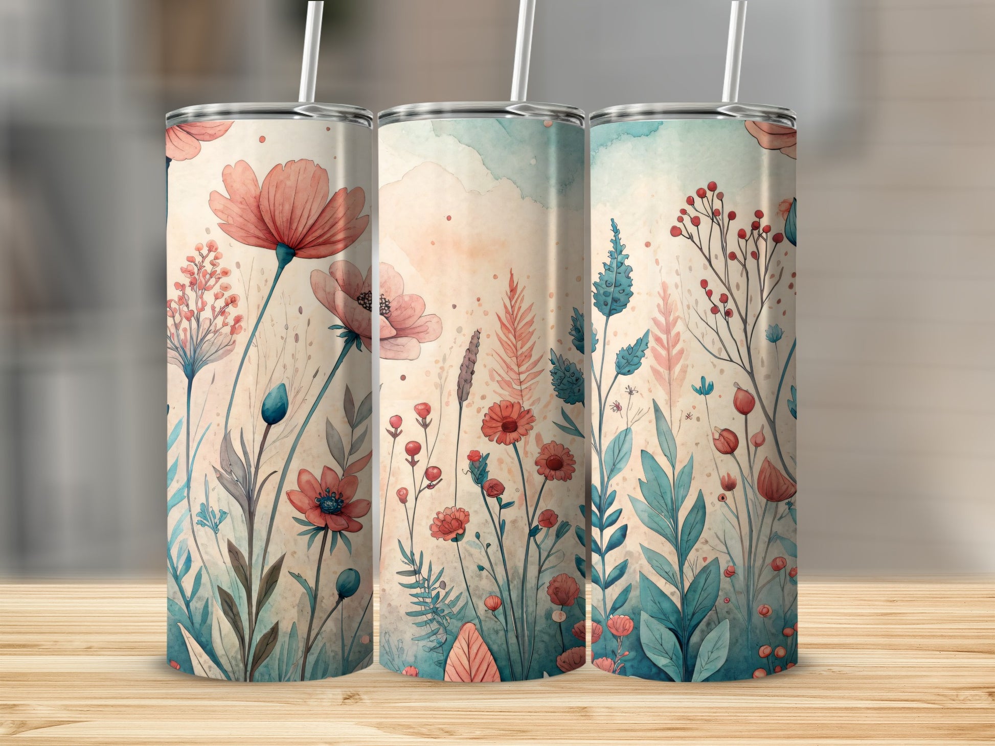 Whimsical Watercolor Flowers Design Perfect for Your Needs - Walk Greener