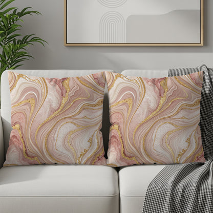 Elegant Marble Pattern Cushions for Stylish Home Decor