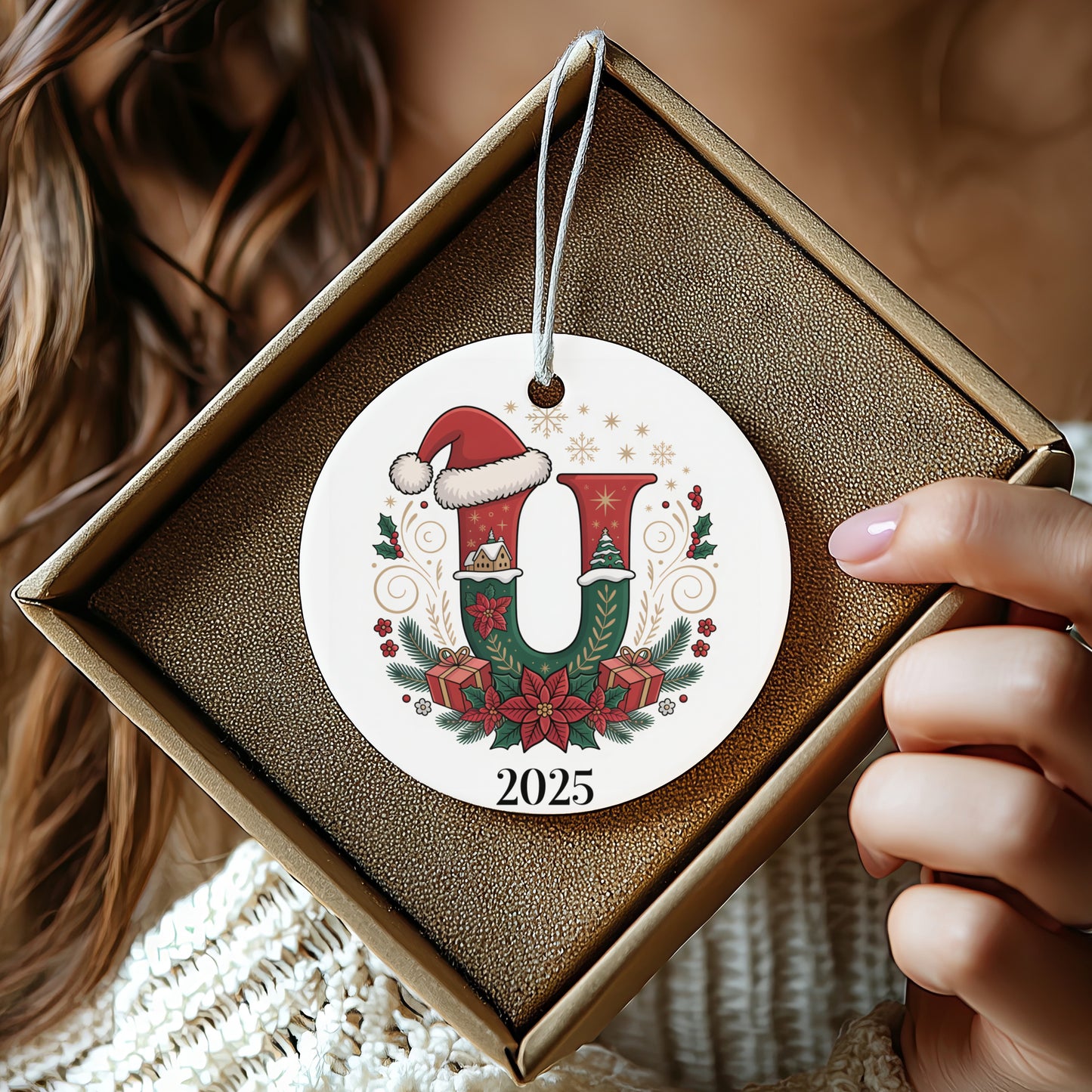 2025 Personalized Christmas Ornament Gift product type