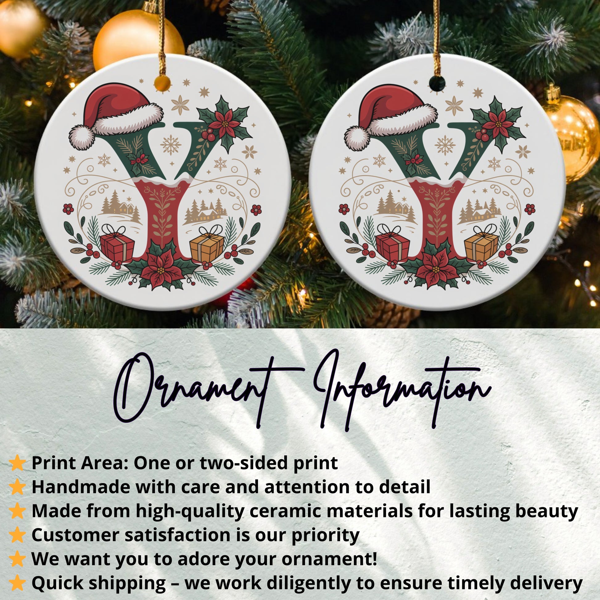Christmas Themed Decorative Ornament product
