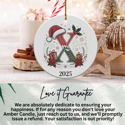 Personalized 2025 Christmas Ornament Festive Decor product type