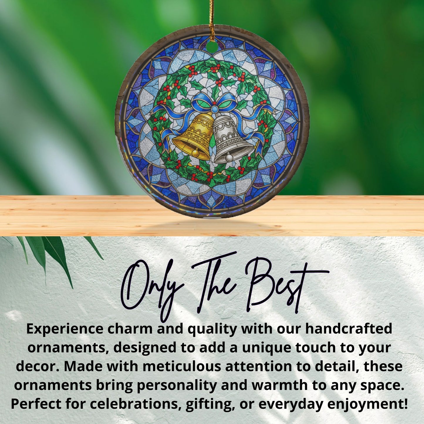 Handcrafted Ornament with Bells Design product type
