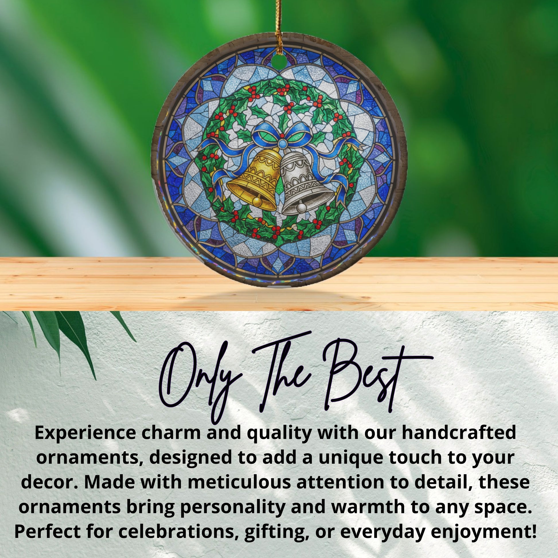 Handcrafted Ornament with Bells Design product type