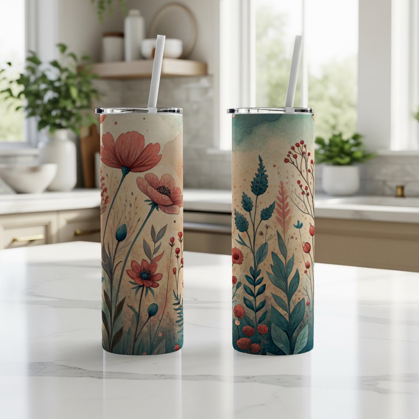 Whimsical Watercolor Flowers Design Perfect for Your Needs - Walk Greener