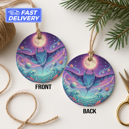 Beautiful Ocean Stingray Themed Hanging Ornament product
