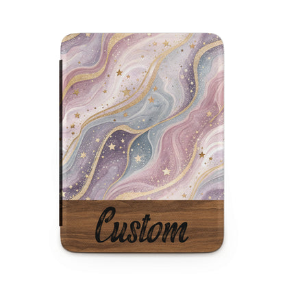 Custom Cosmic Stars Purple and Gold Waves Cover