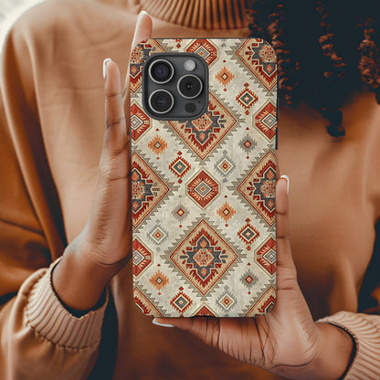 Stylish Geometric Pattern Phone Case for Trendy Look