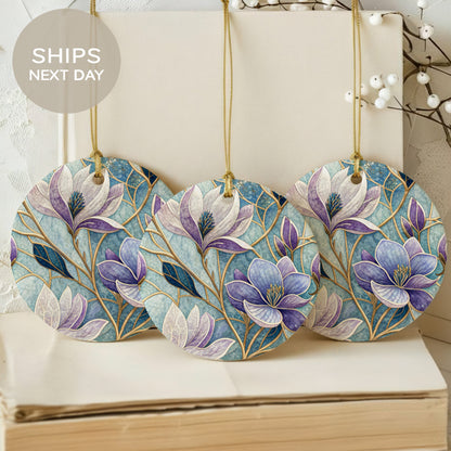 Elegant Floral Design Hanging Ornament for Home Decor